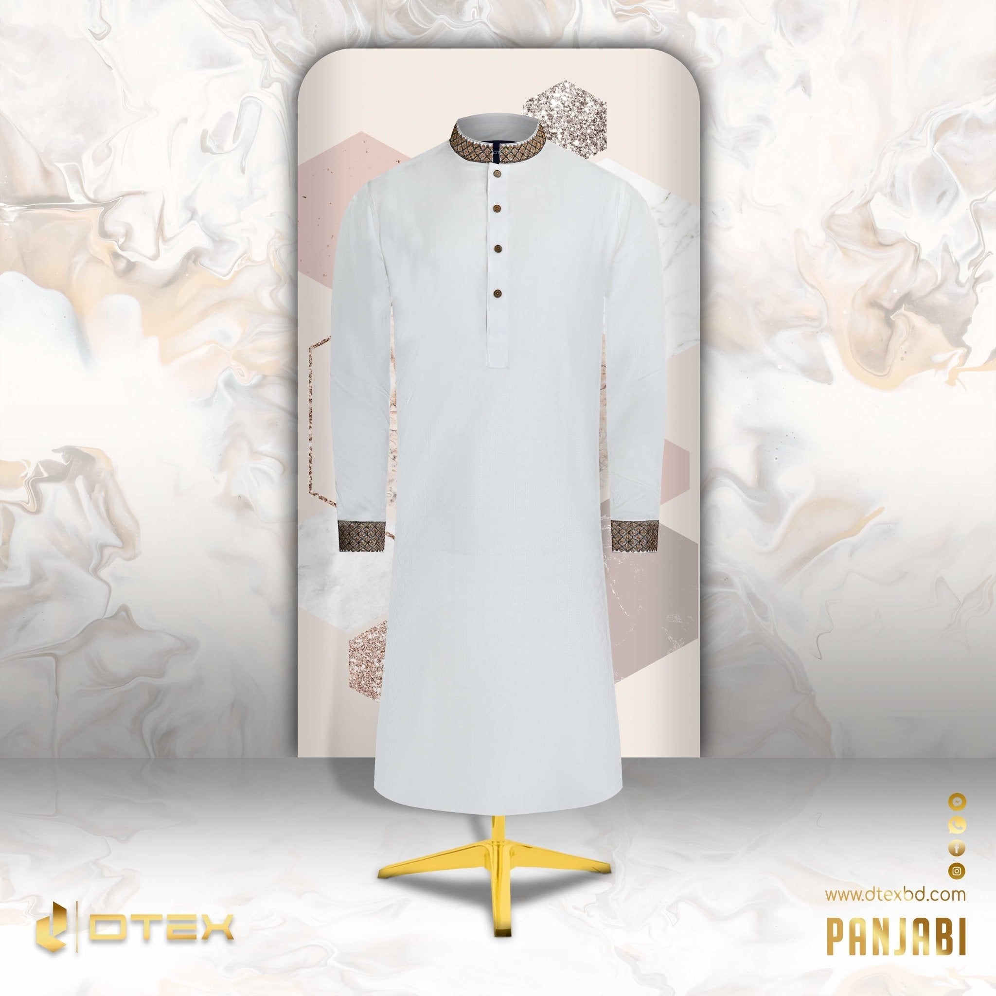 JACOQUARD WAVE PANJABI JA2038 - DTEX