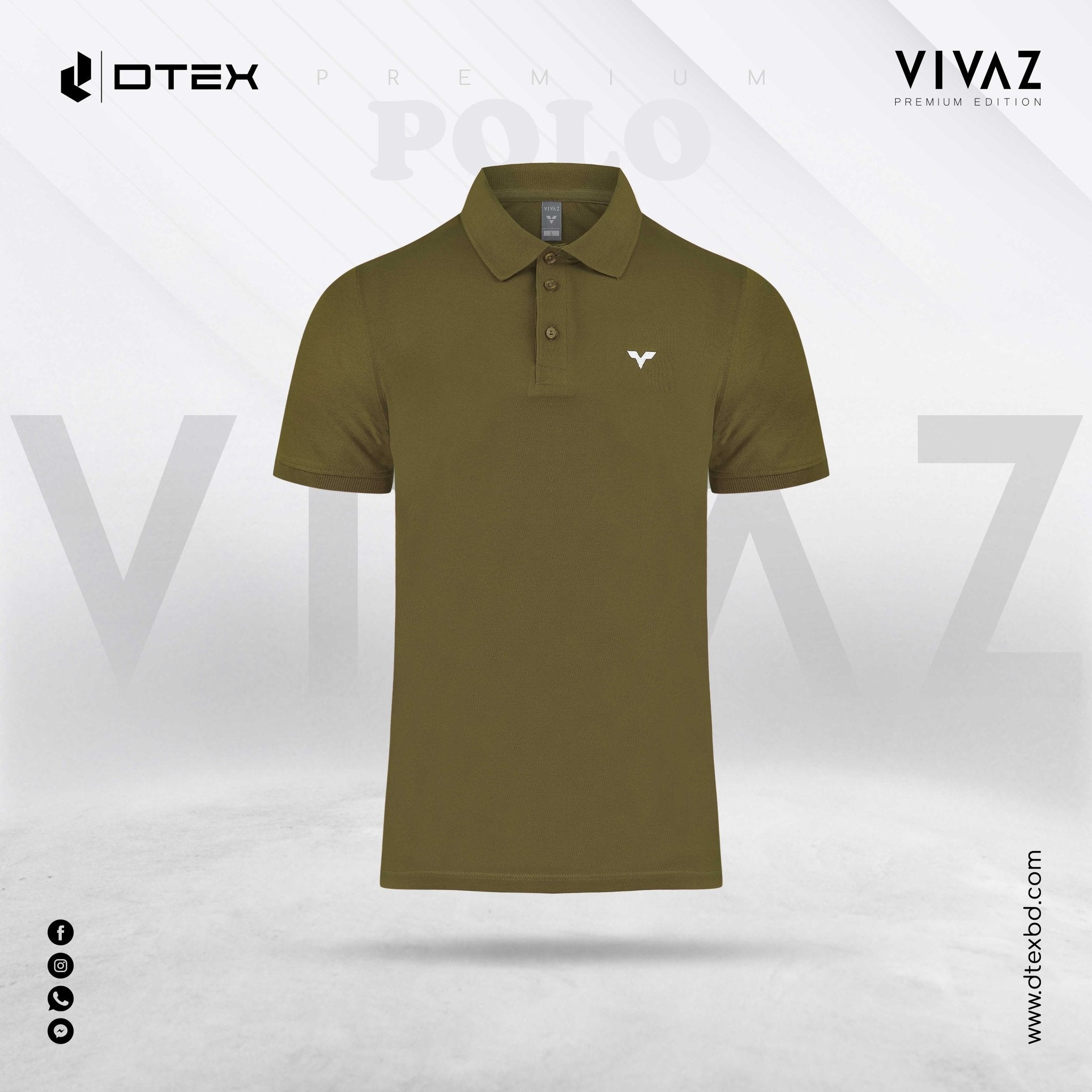 VIVAZ Edition Premium Signature Polo shirt V219 - DTEX