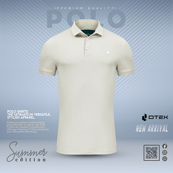 China Polo Shirt Off White D101