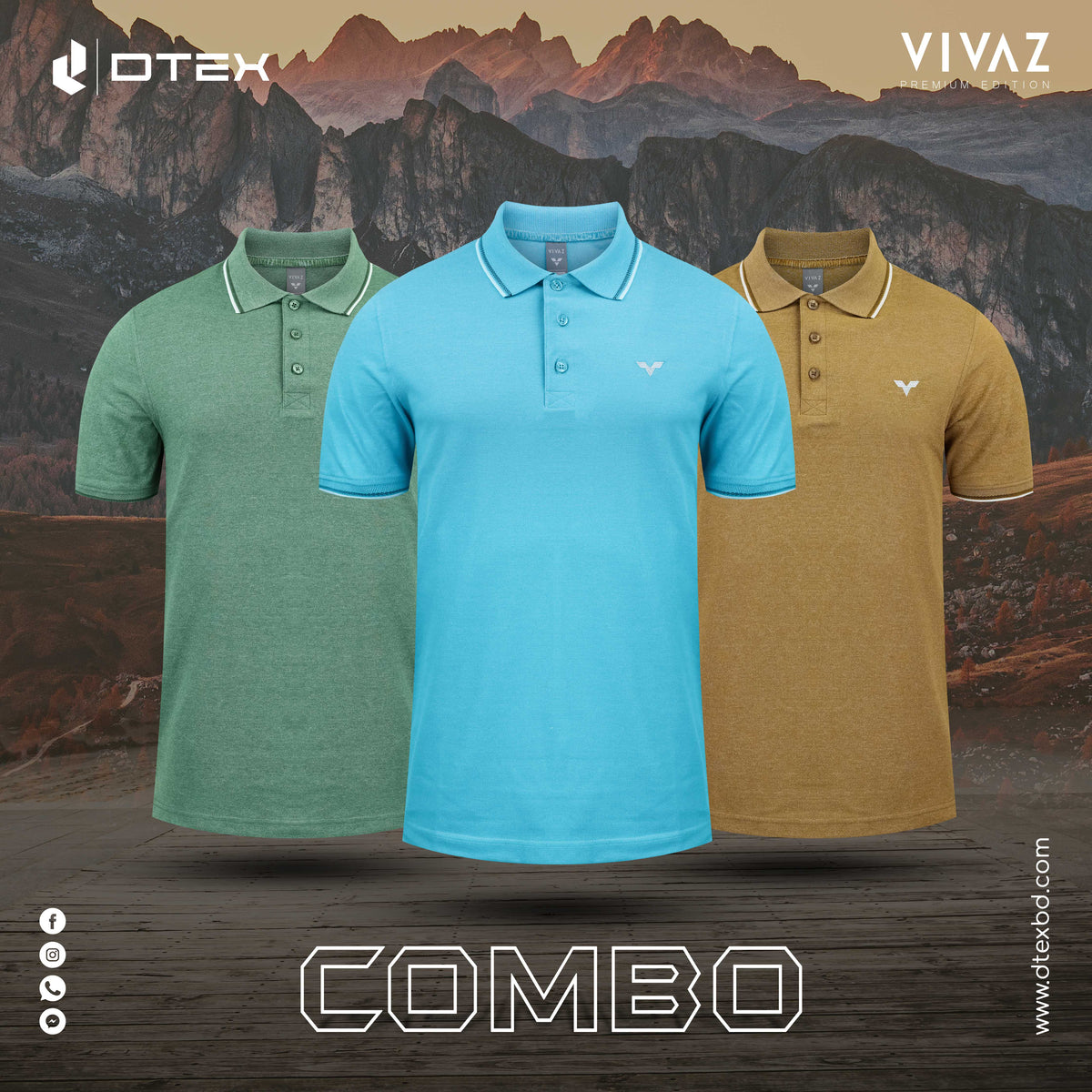 VIVAZ SAYRO Polo Combo 01