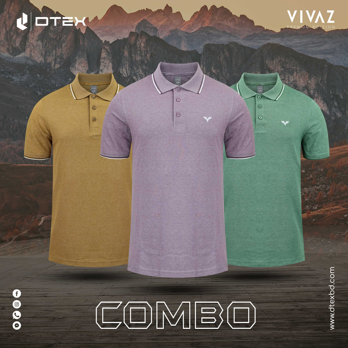 VIVAZ SAYRO Polo Combo 03