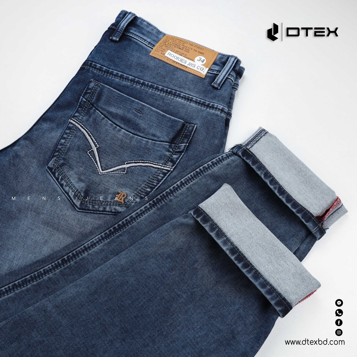 DEMIIM JEANS PANT D5009 - DTEX
