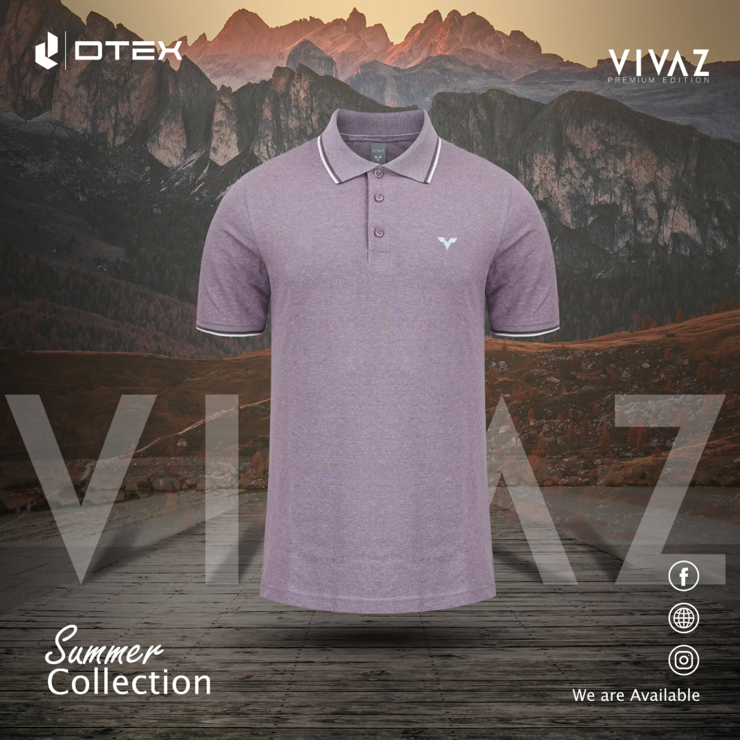 Vivaz Premium Polo Purple V208