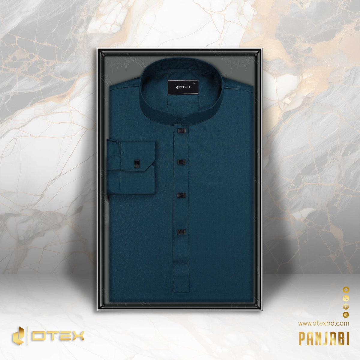 LTD EDITION PK JACQUARD PANJABI LPK - 2062 - DTEX