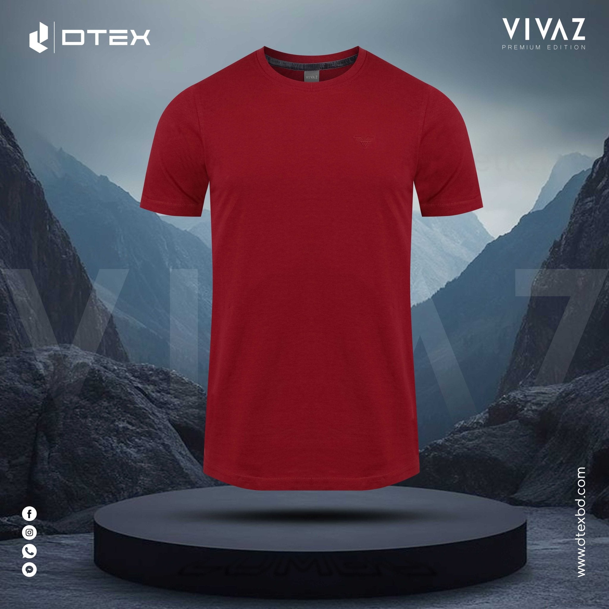 Premium Blank T-shirt - V315 - DTEX