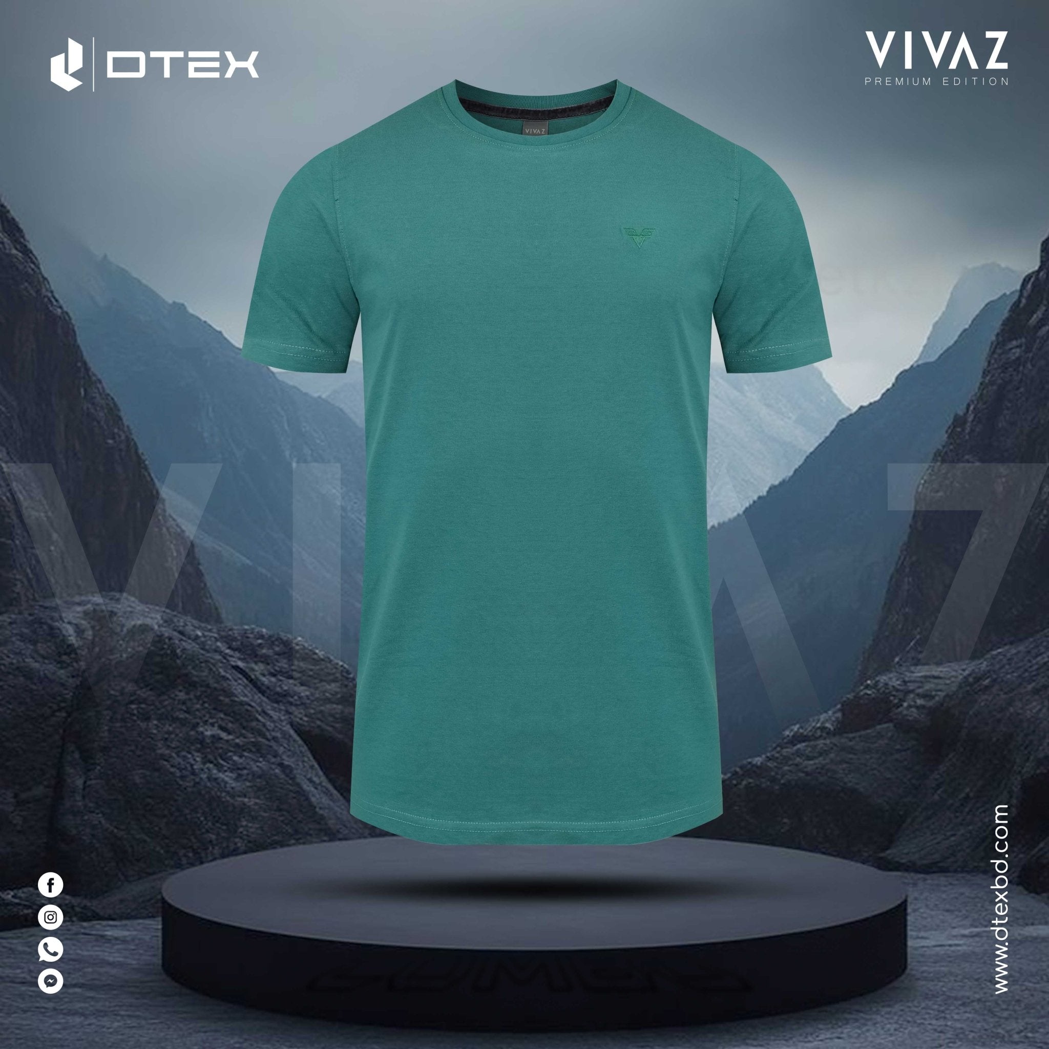 Premium Blank T-shirt - V316 - DTEX