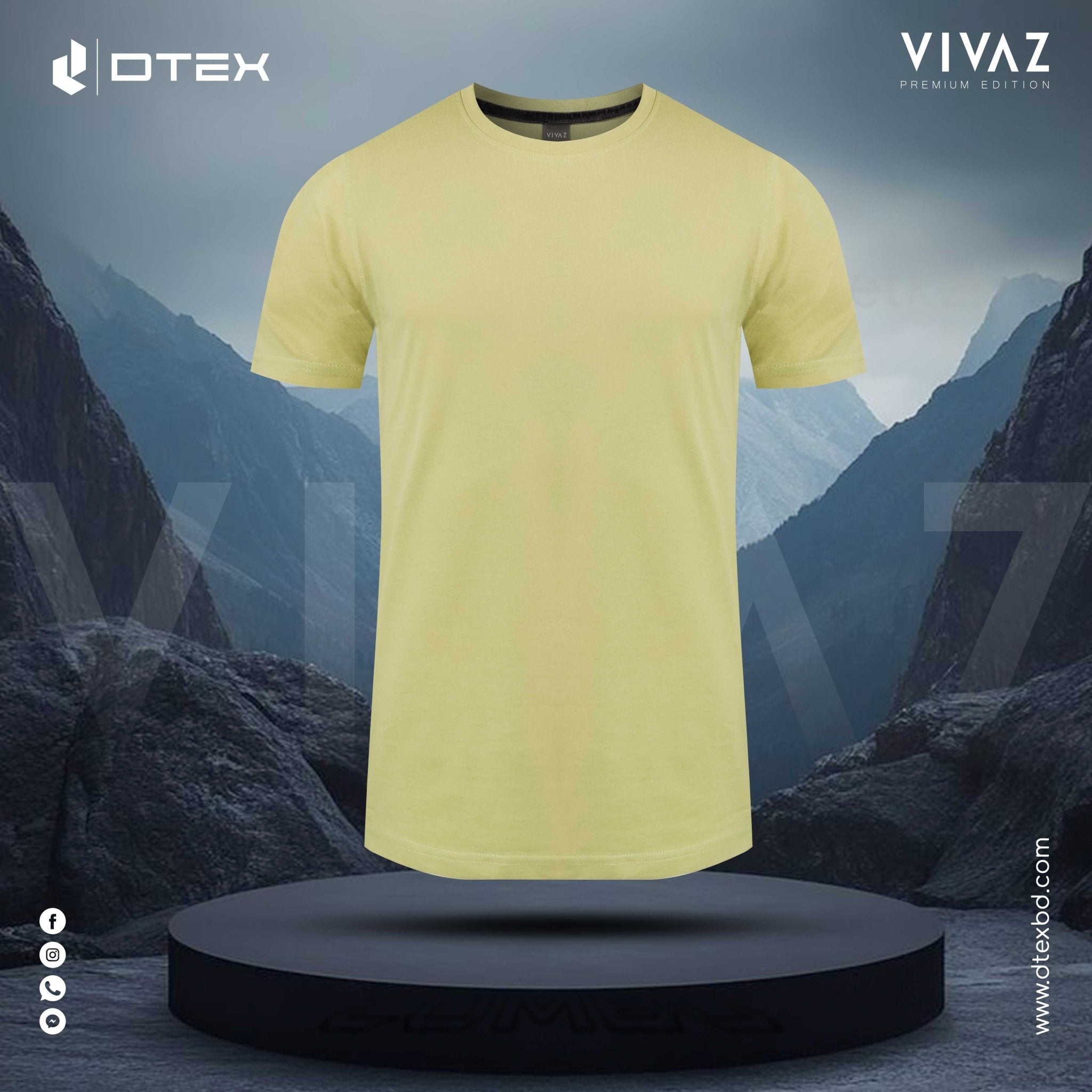 Premium Blank T-shirt - V317 - DTEX