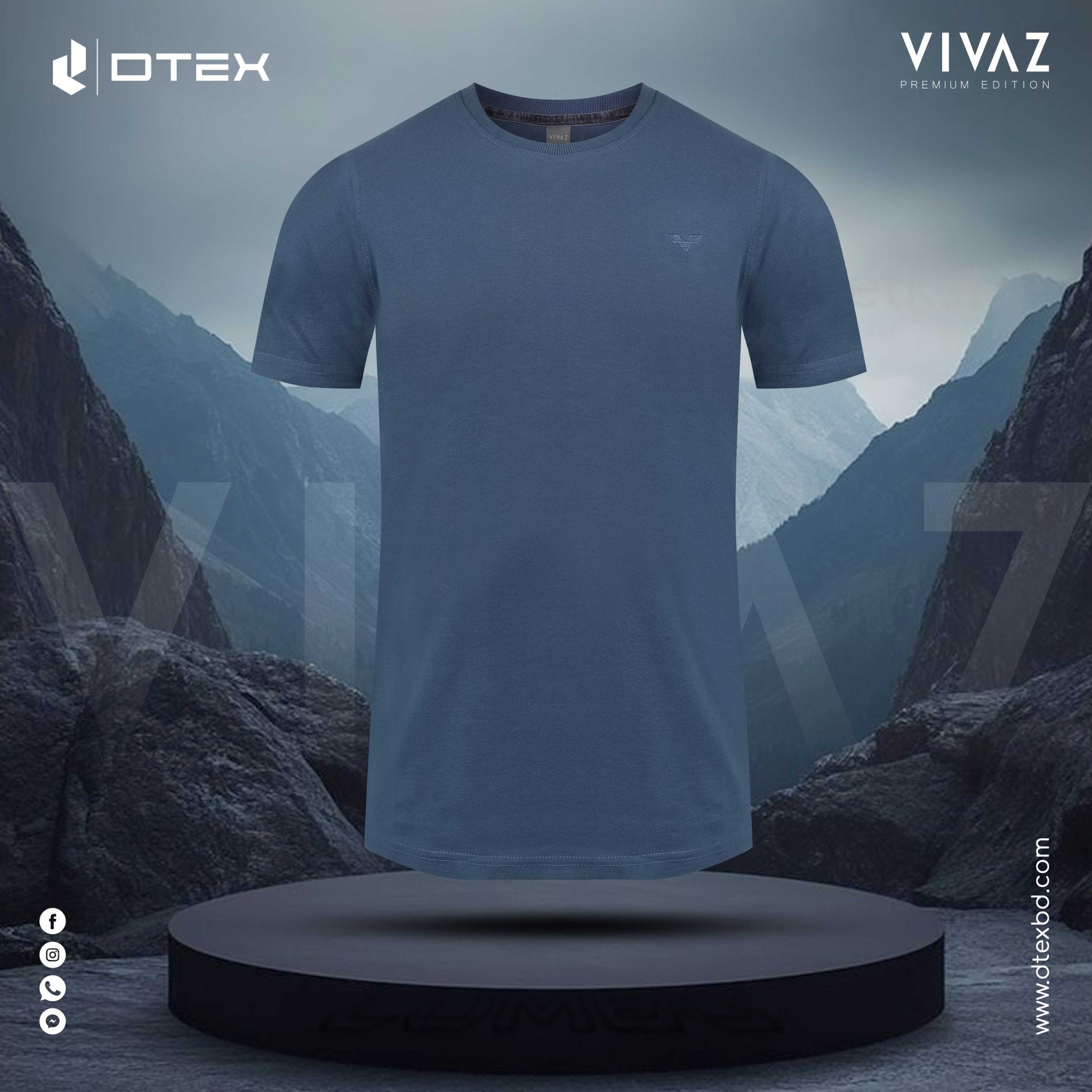 Premium Blank T-shirt - V319 - DTEX