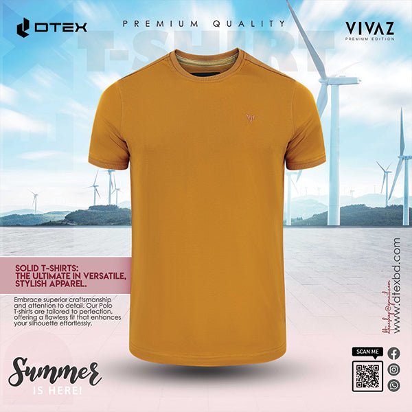 Premium Design Cuff T-shirt - T301 - DTEX