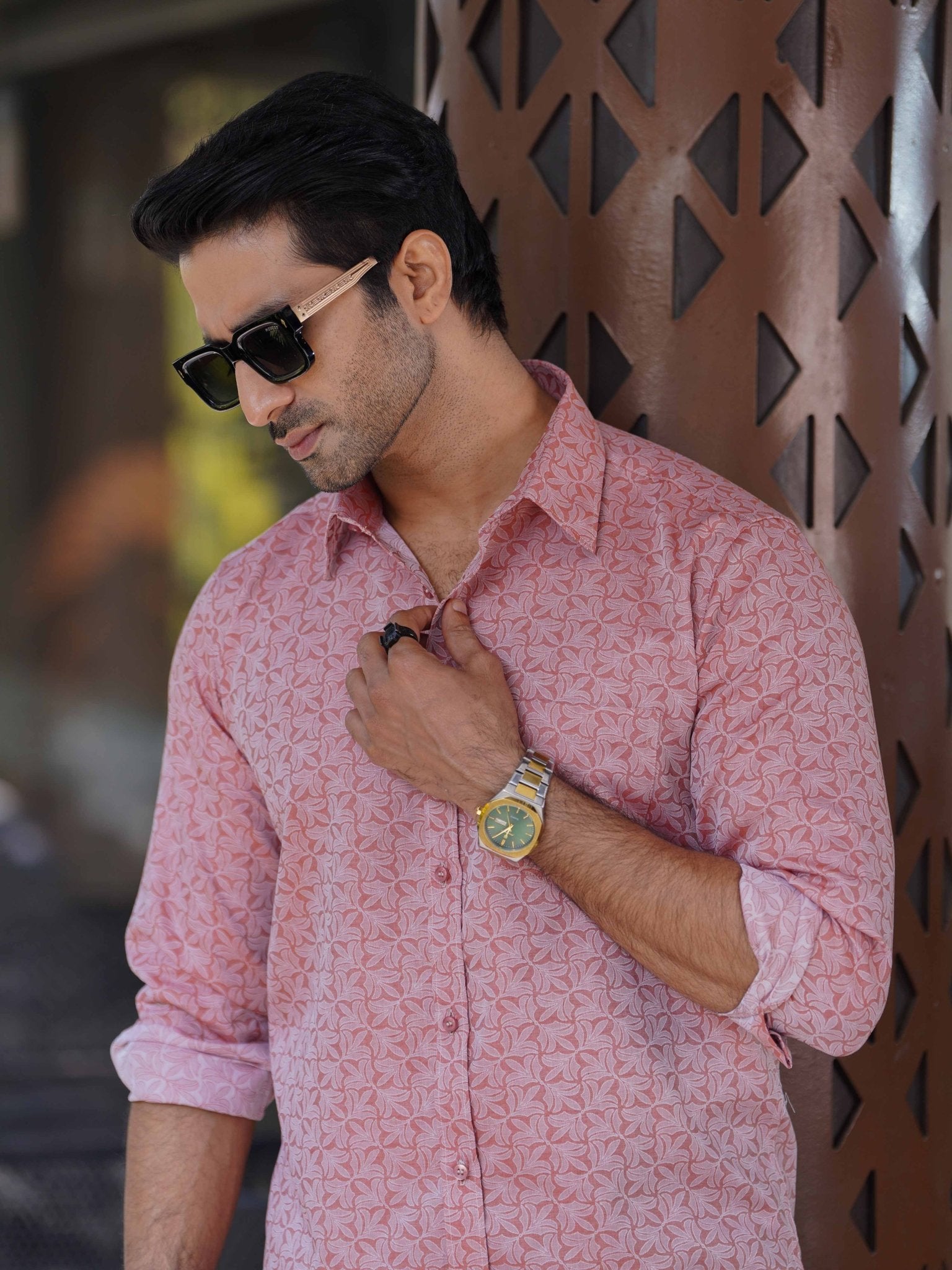 Premium JACQUARD Shirt S047 - DTEX