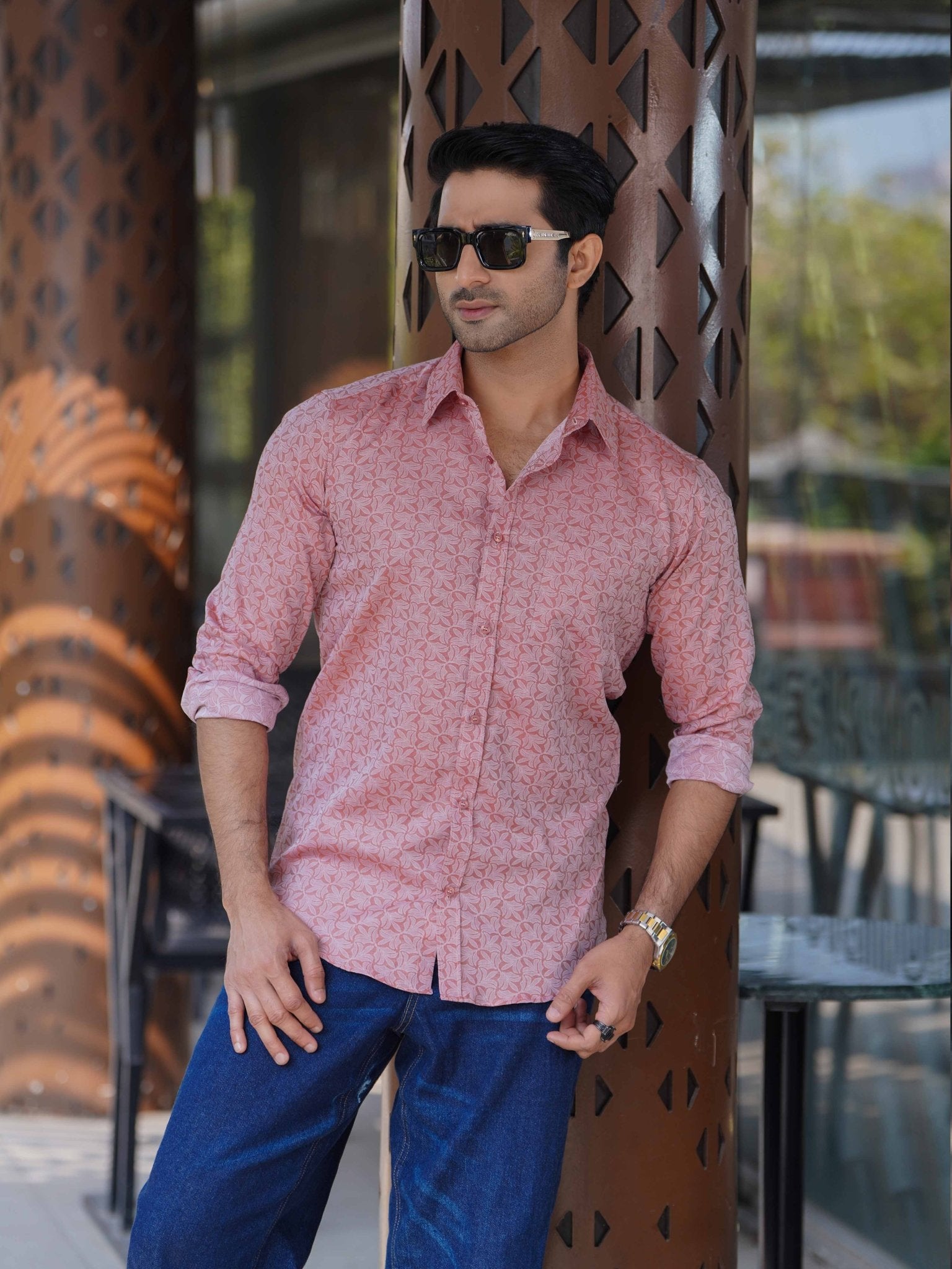 Premium JACQUARD Shirt S047 - DTEX