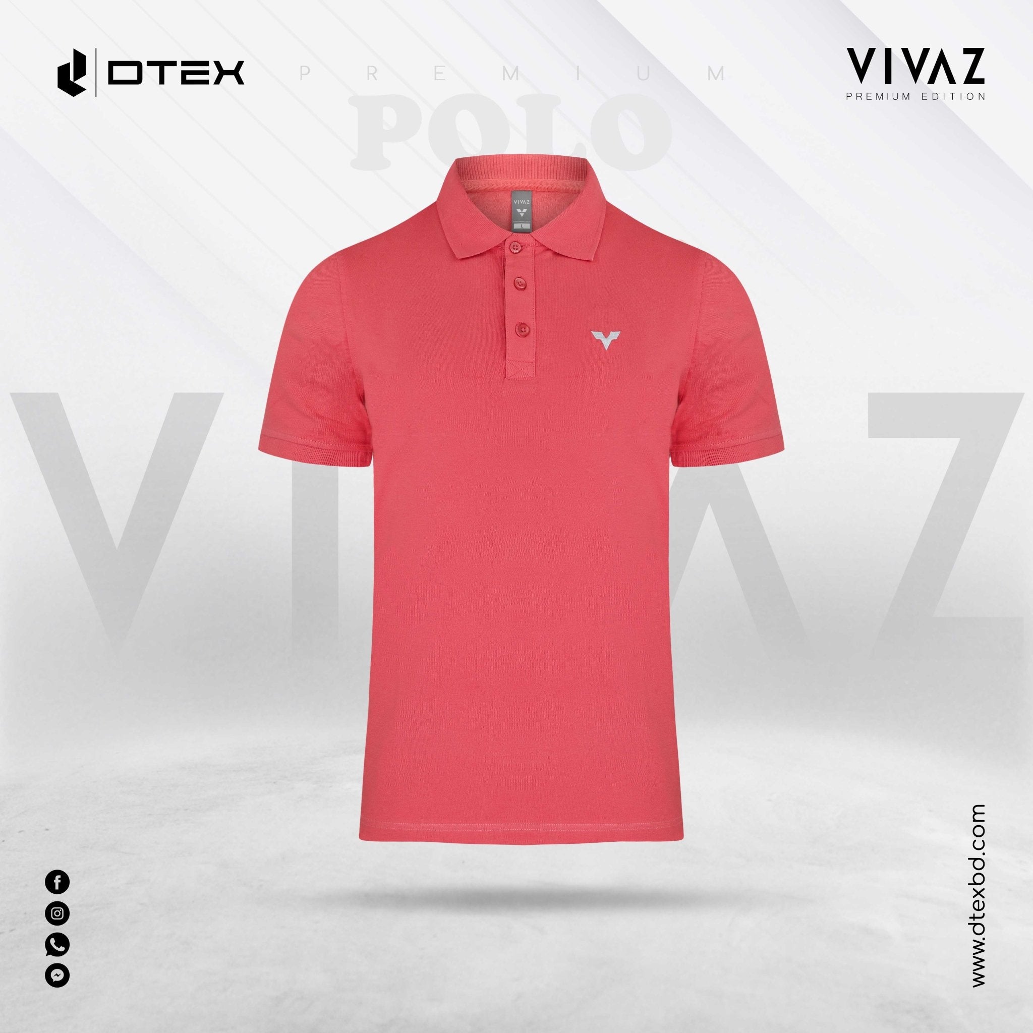 Premium Polo shirt V203 - DTEX