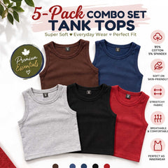 Ribbed Ladies Tank Top Combo - DTEX