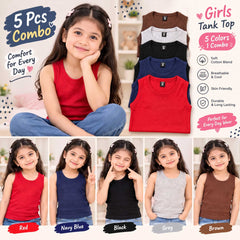 Ribbed Tank Top 5pcs Combo - DTEX