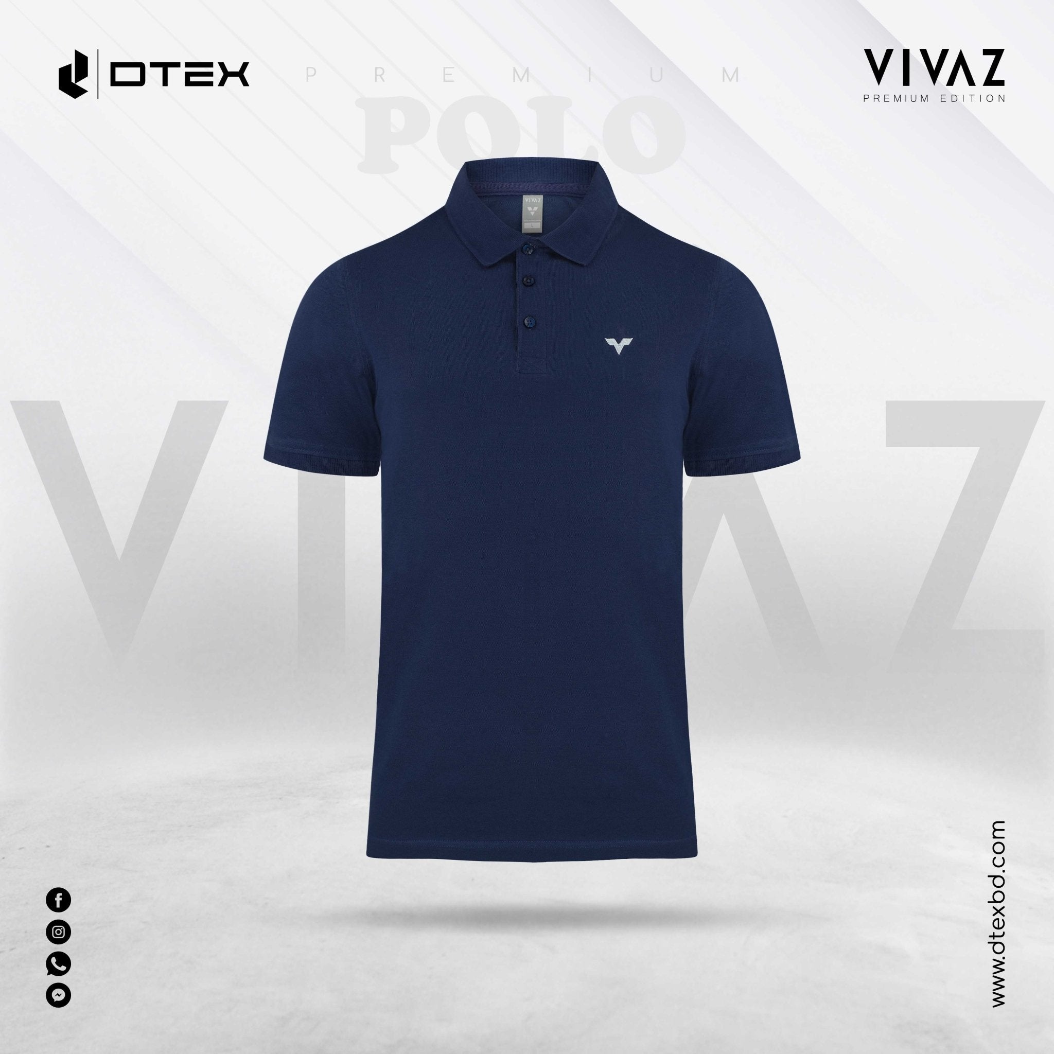 VIVAZ Edition Premium Signature Polo shirt V206 - DTEX