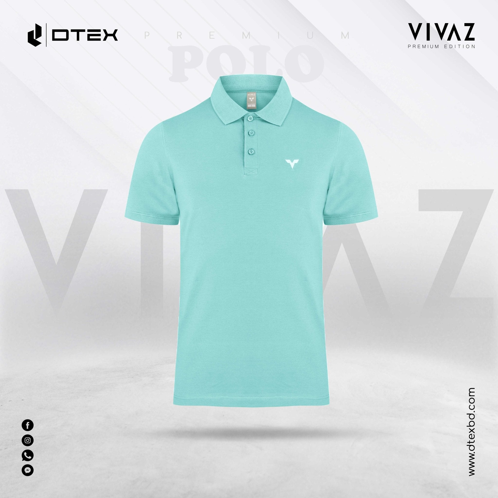 VIVAZ Edition Premium Signature Polo shirt V212 - DTEX