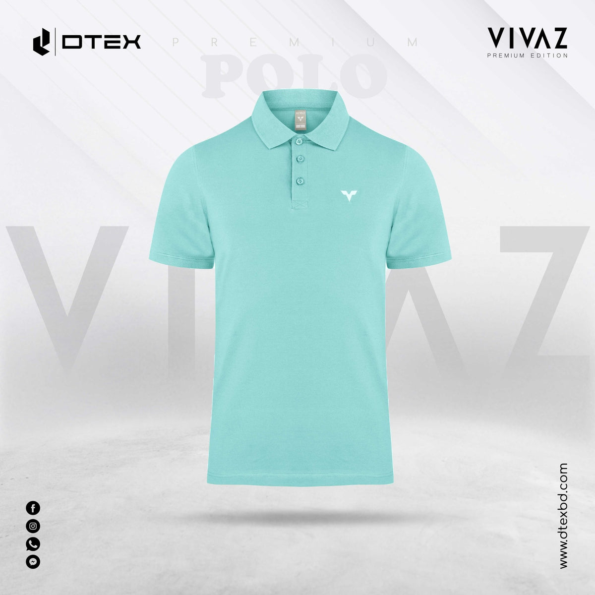 VIVAZ Edition Premium Signature Polo shirt V212 - DTEX