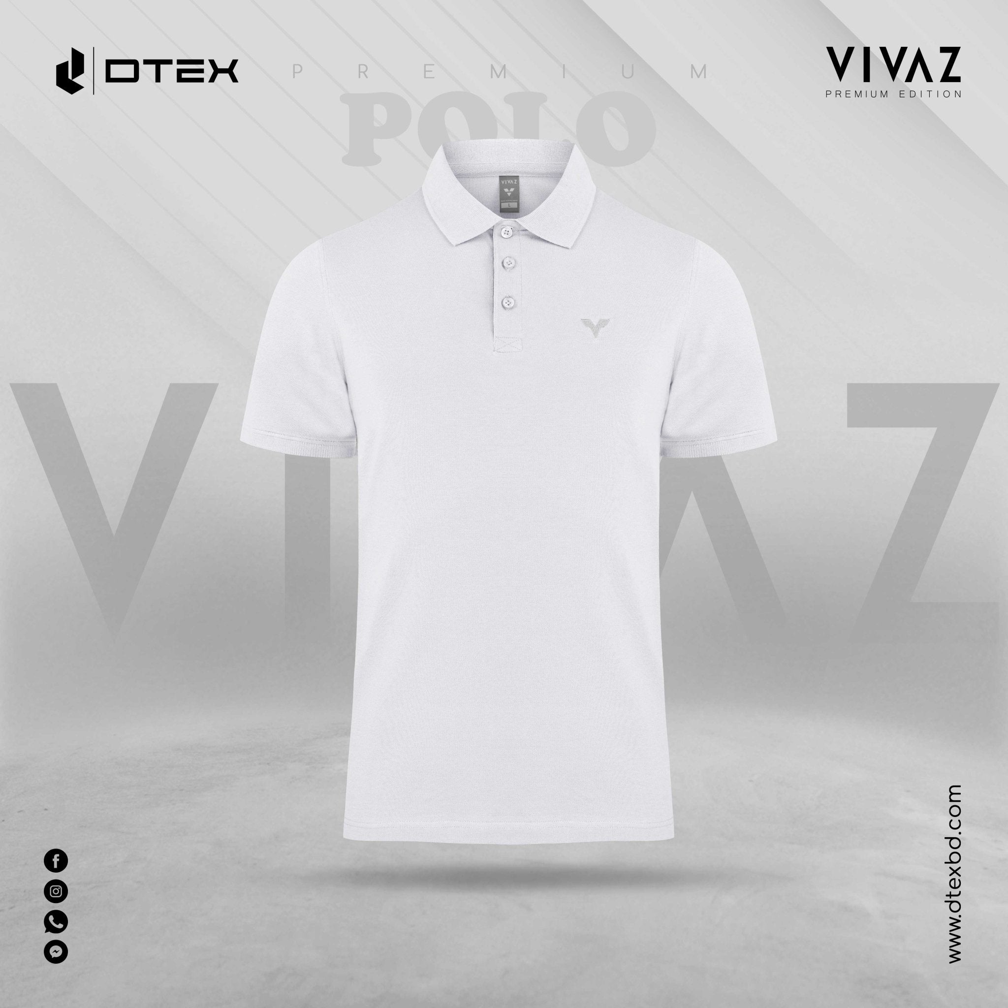 VIVAZ Edition Premium Signature Polo shirt V216 - DTEX