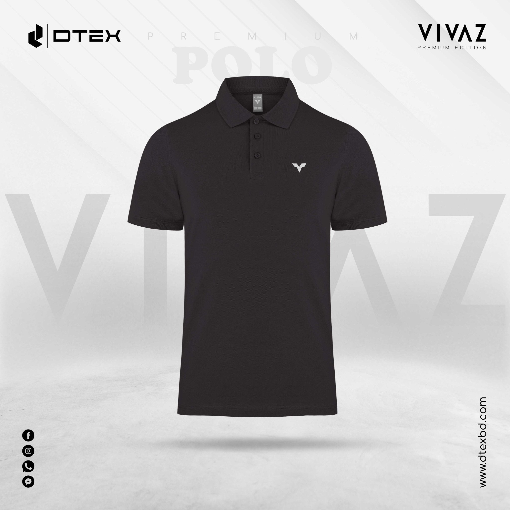 VIVAZ Edition Premium Signature Polo shirt V217 - DTEX