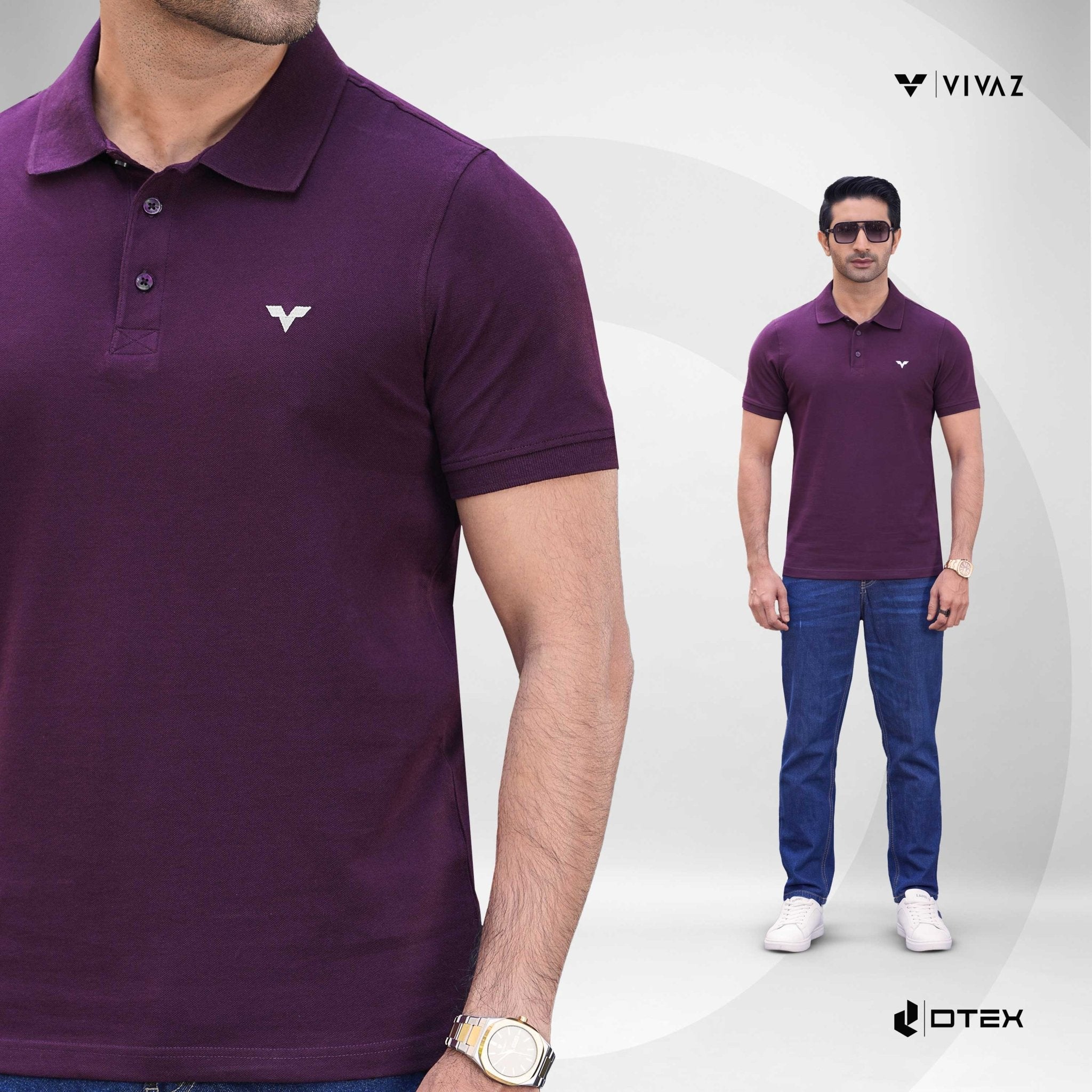 VIVAZ Edition Premium Signature Polo shirt V218 - DTEX
