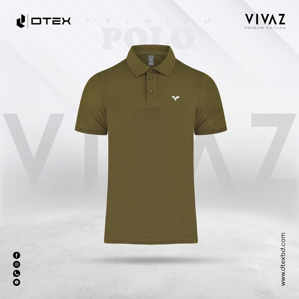 VIVAZ Edition Premium Signature Polo shirt V219 - DTEX