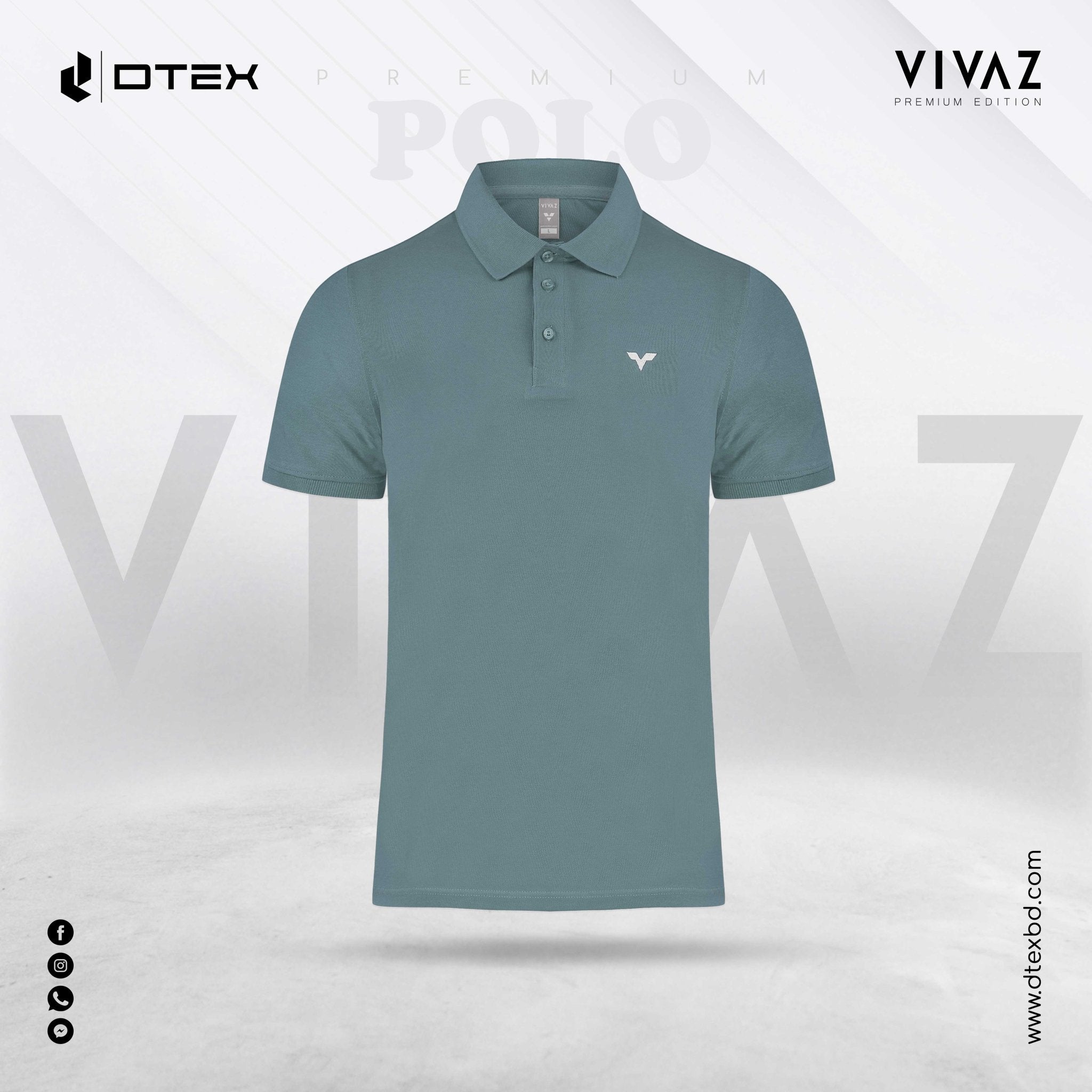 VIVAZ Edition Premium Signature Polo shirt V220 - DTEX
