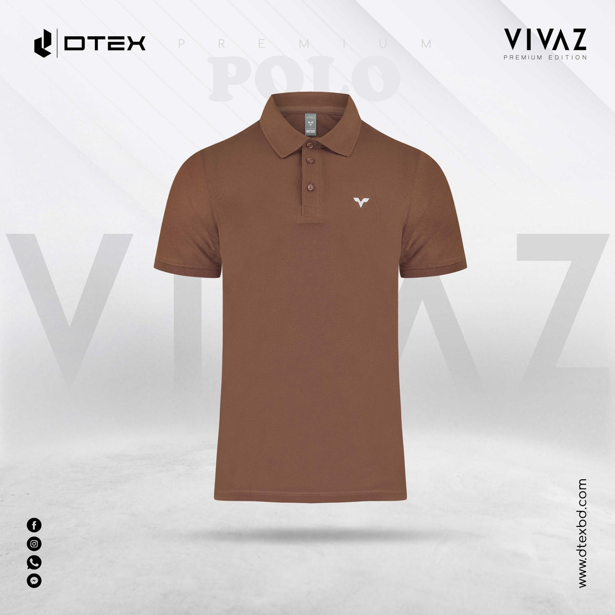 VIVAZ Edition Premium Signature Polo shirt V221 - DTEX